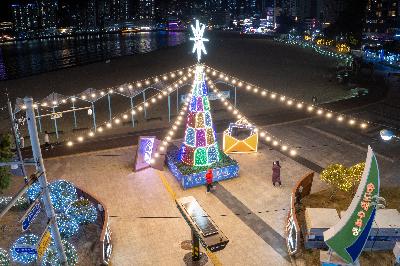 2025년 서구 희망의 빛거리 송도해수욕장 일원