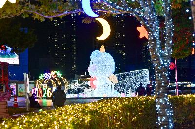 2025년 서구 희망의 빛거리 송도해수욕장 일원