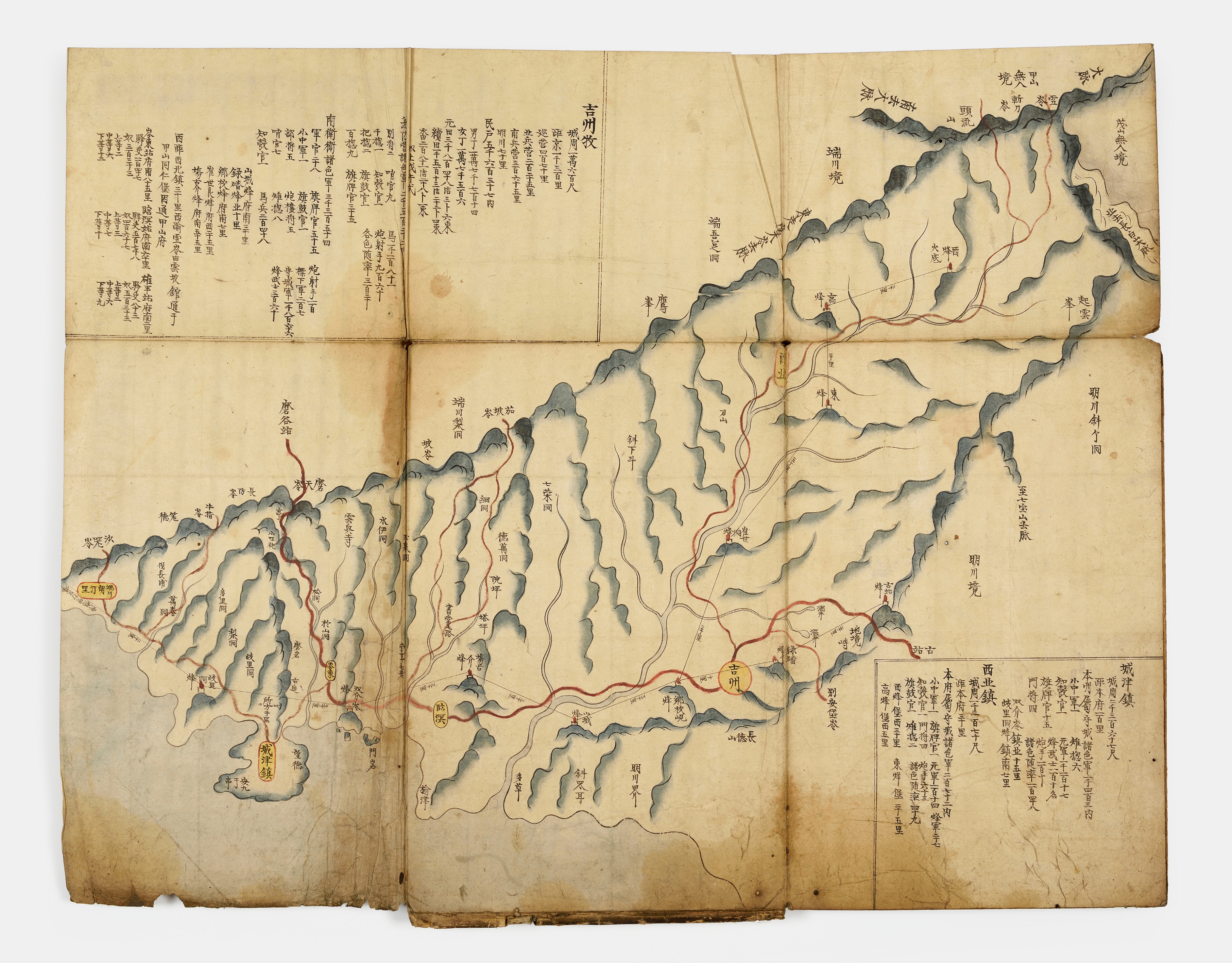 관북여지도 (關北輿地圖)