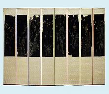 자수 초충도 병풍(刺繡 草蟲圖 屛風)