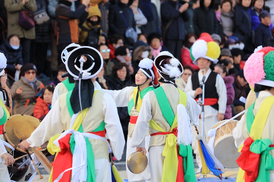 송도달집축제