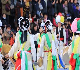 송도달집축제