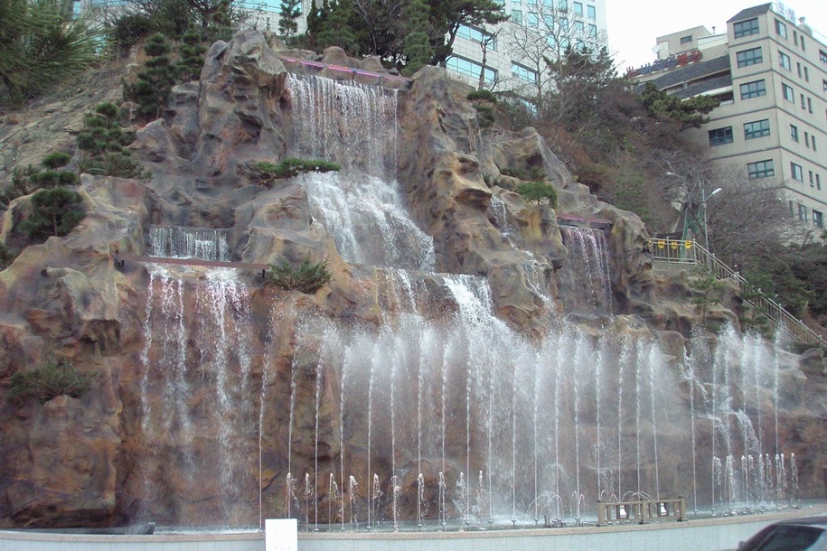 송도인공폭포