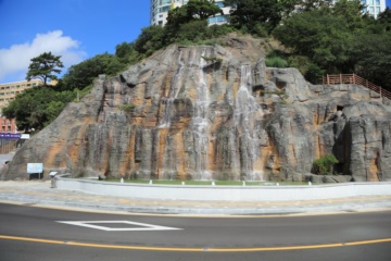 송도인공폭포
