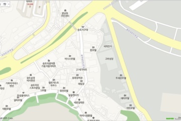 백년송도골목길