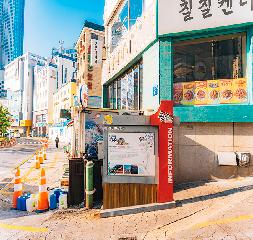백년송도골목길