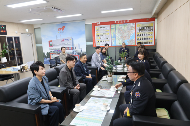 서구의회-중부소방서 지역안전 소통간담회(2026.8.25.)