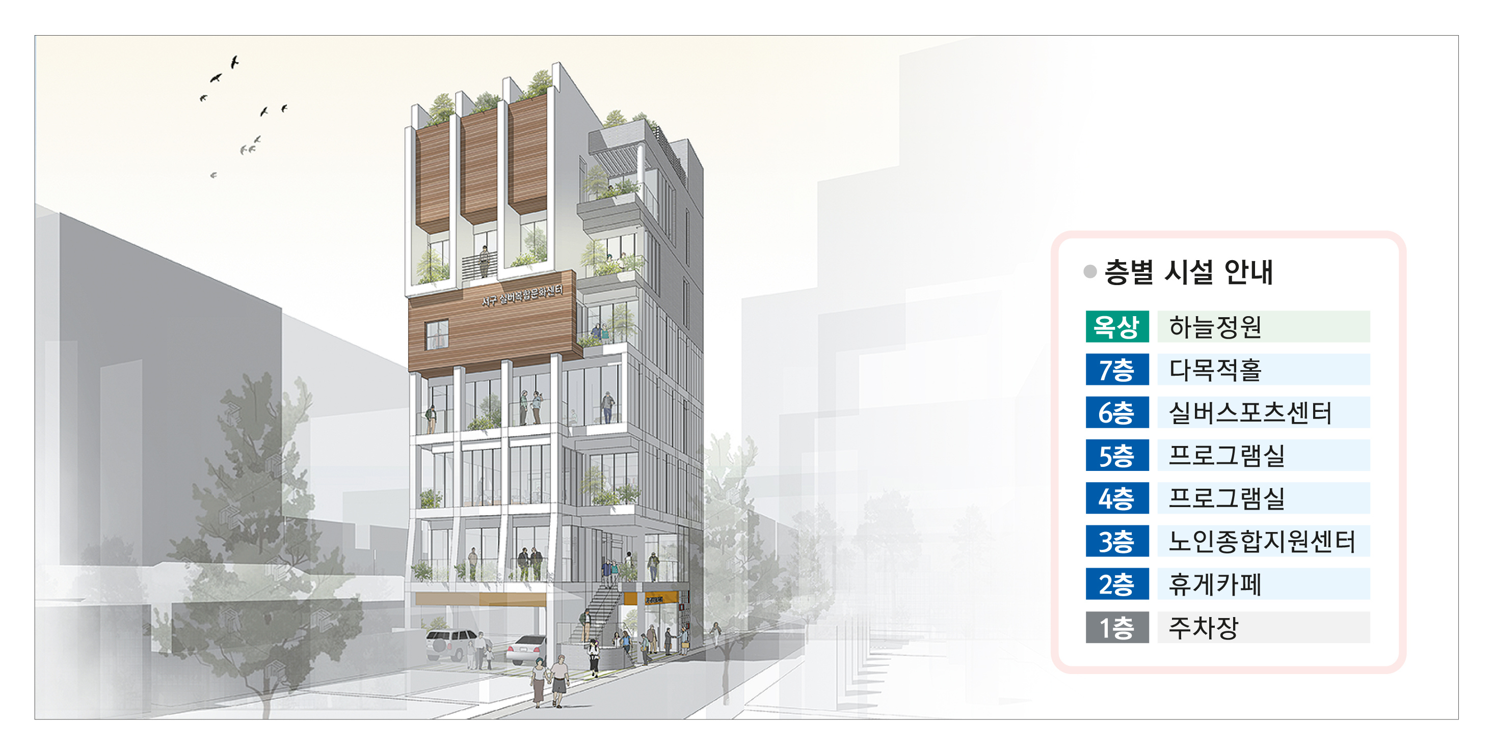 동대신3동 서구실버복합문화센터, 밑그림 나왔다