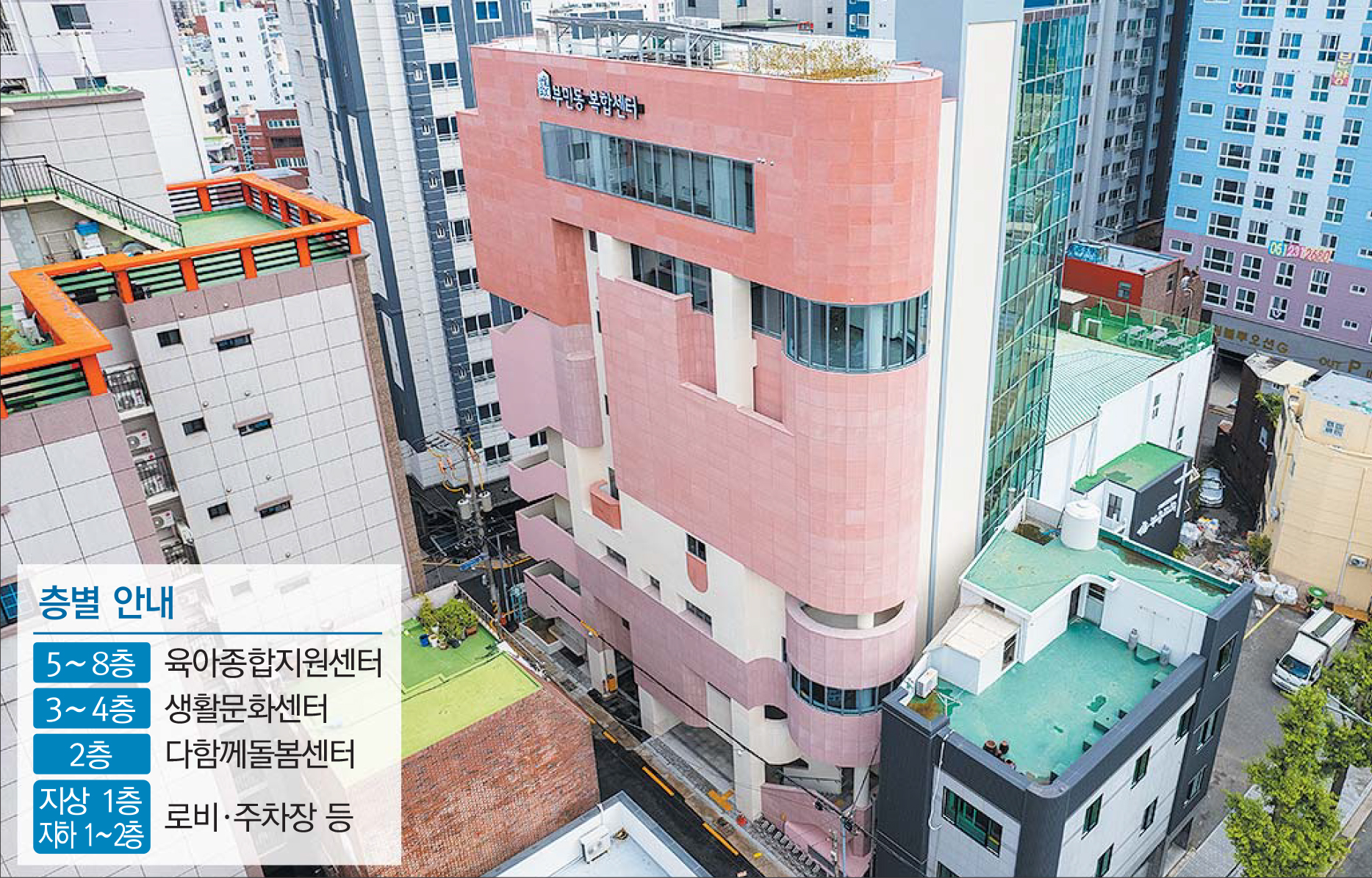 부민동복합센터 준공, 11월 드디어 문 연다