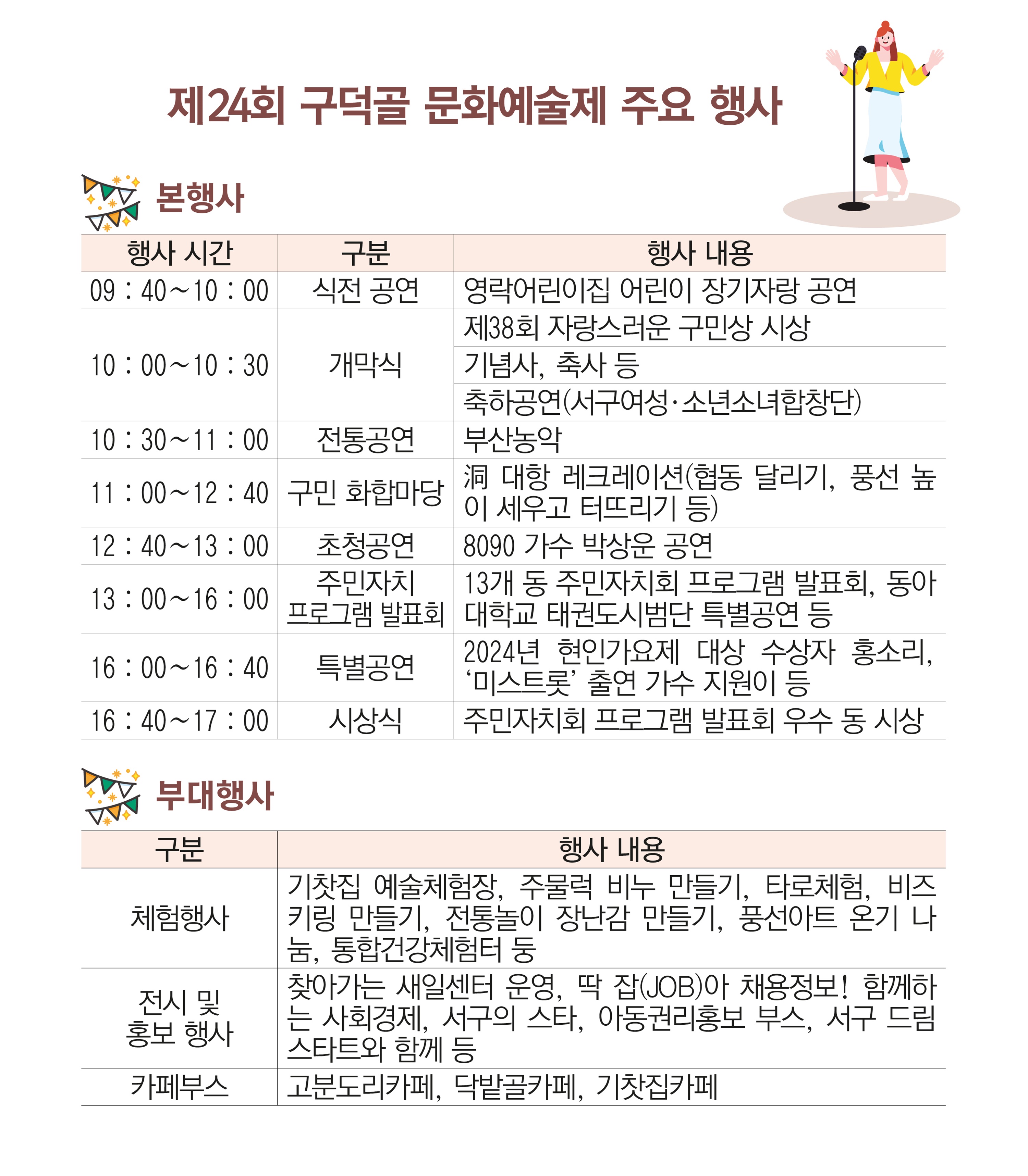 제24회 구덕골문화예술제 9월 28일 개최