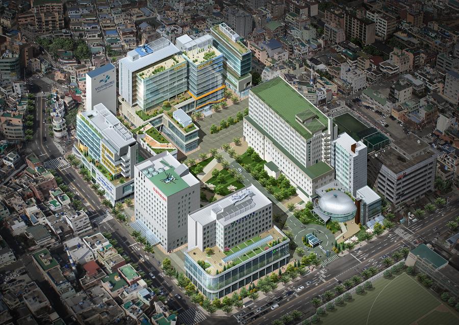 부산대학교병원 아미동캠퍼스 2017년 새단장