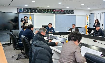 2025년 관내 전통시장 회장단 회의