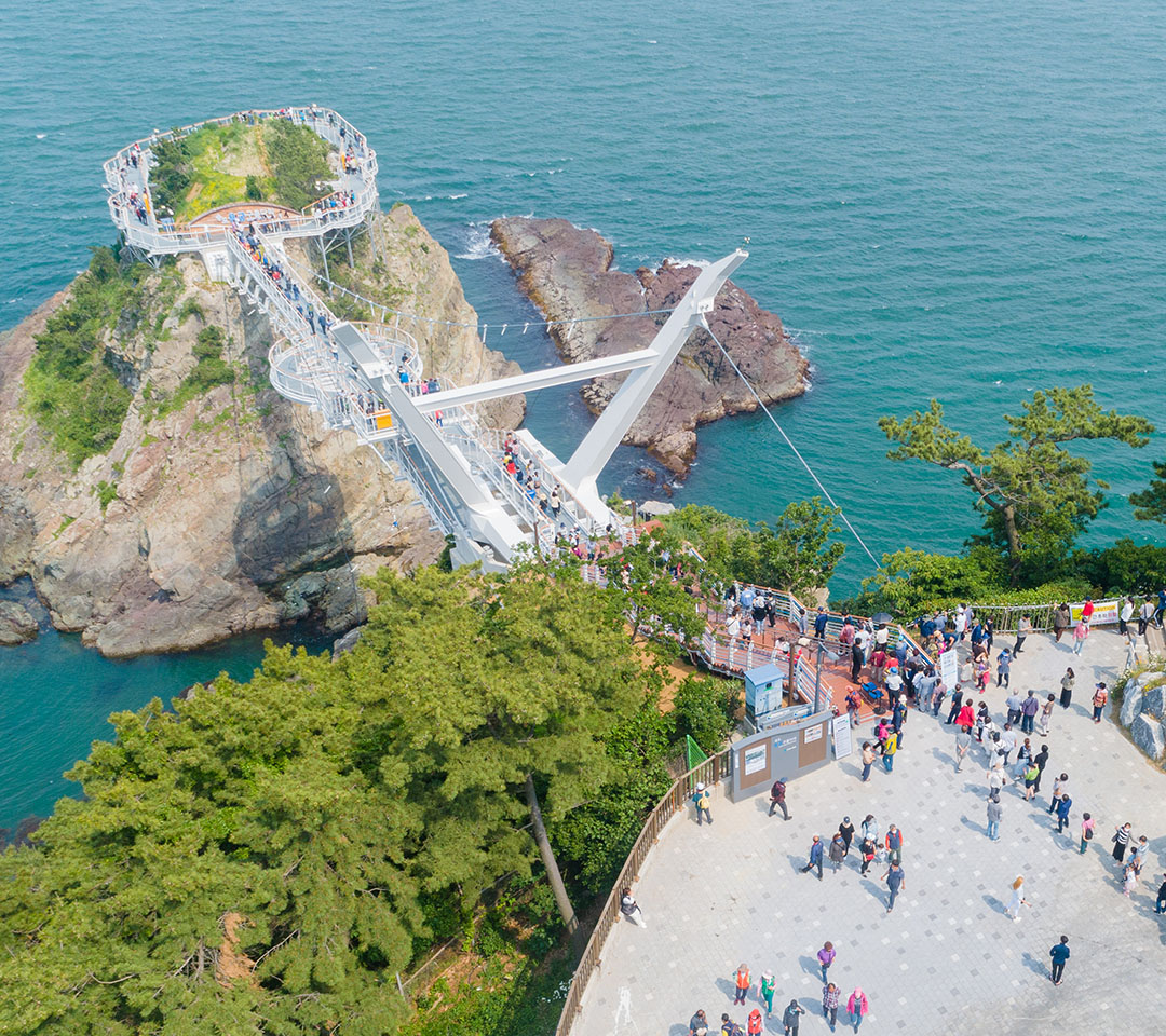 21. 송도용궁구름다리(Songdo Yonggung Suspension Bridge)