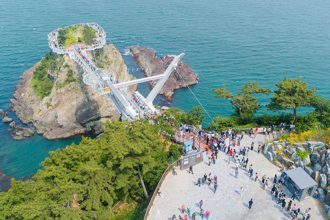 21. 송도용궁구름다리(Songdo Yonggung Suspension Bridge)